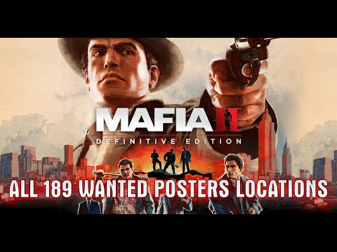 Mafia II: Definitive Edition - All 189 Wanted Posters Locations (Card Sharp Trophy Guide)