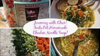 🐔CHICKEN NOODLE SOUP IN PIONEER WOMAN INSTANT POT! TUMERIC CHICKEN NOODLE SOUP!!🥣EASY & DELICIOUS!🐔