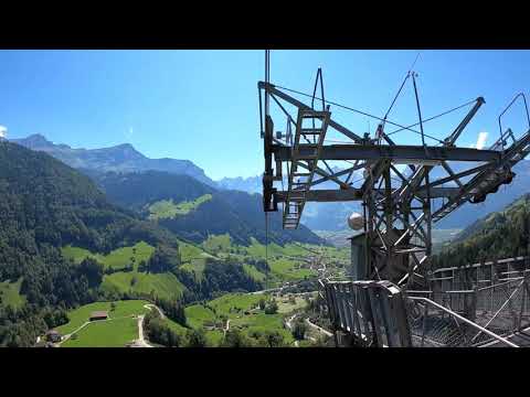 Seilbahnfahrt Riedlig-Brügg