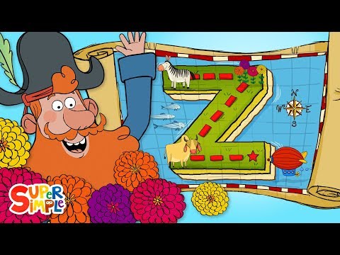 Captain Seasalt and the ABC Pirates go on a Zany Adventure on "Z" Island