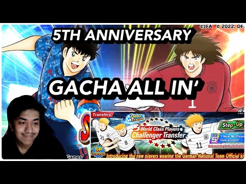 GACHA ALL IN! TSUBASA LA CORUNA & MULLER SUPER DREAM COLLECTION! MENGGOKIL.  TSUBASA DREAM TEAM