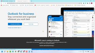 how to open outlook mail in laptop