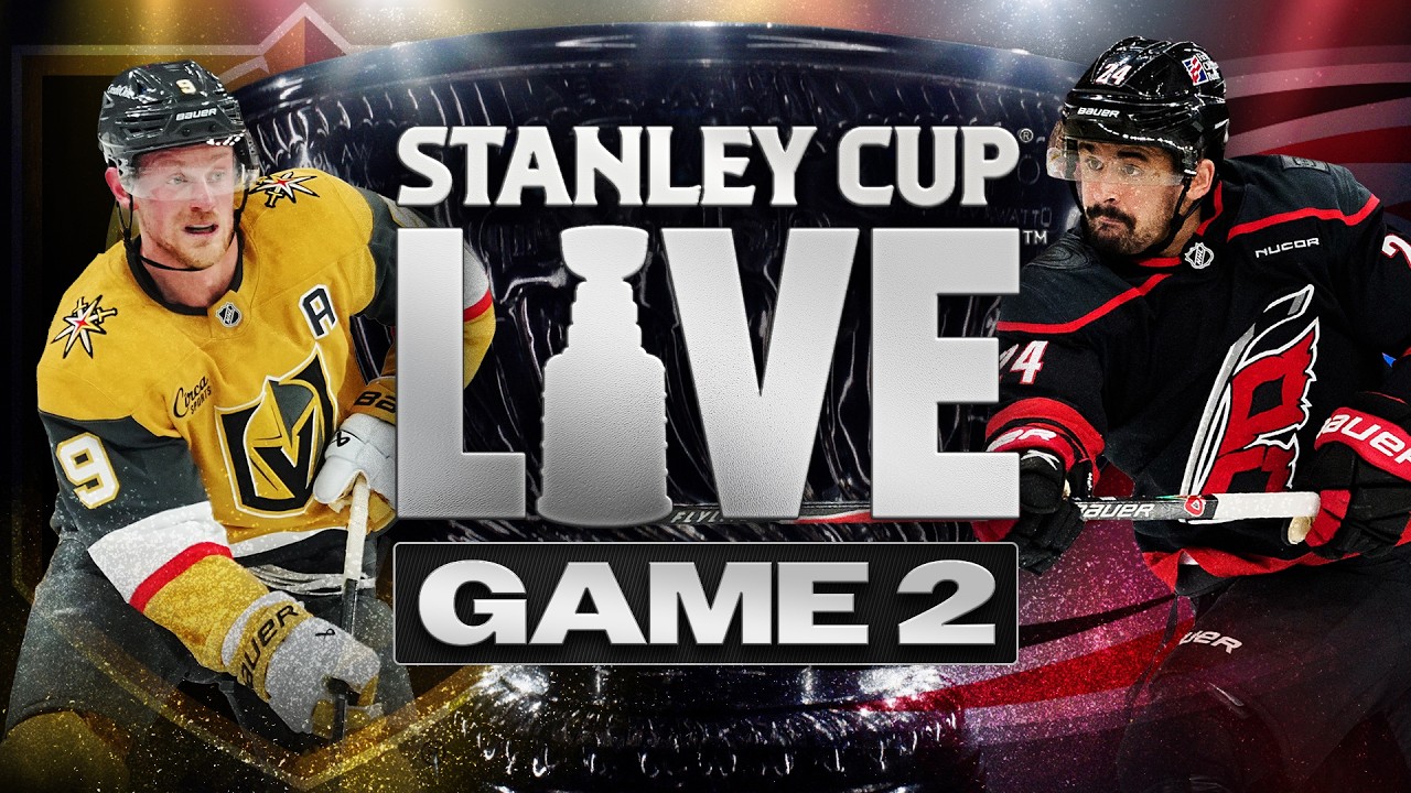 🏒 Stanley Cup Live | Hurricanes vs Golden Knights Game 2 | @emptynetterspod