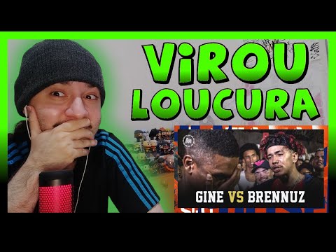 (QUEBRARAM NO DETROIT🔥🔥) BRENNUZ (SP) X GINE - BATALHA DO COLISEU - EDIÇÃO ESPECIAL | REACT BAUEB