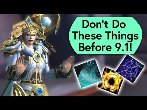 What NOT to Do Before Patch 9.1
