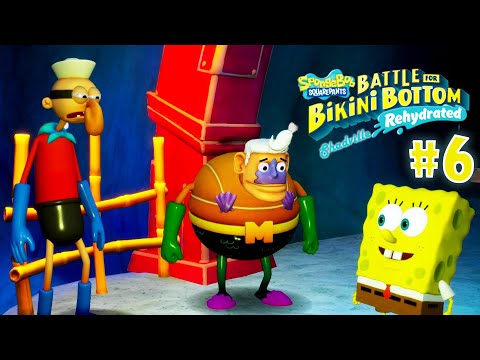 Русалогово и Креветка ☀ SpongeBob SquarePants Battle for Bikini Bottom Прохождение игры #6