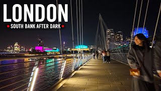 London Walking Tour 4K – South Bank to Big Ben