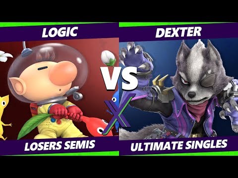 Smash Ultimate Tournament - Dexter (Wolf)  Vs. Logic (Olimar) - S@X 296 SSBU Losers Semis