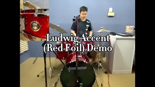 Video thumbnail for Ludwig Accent (Red Foil) Drum Kit Demo by Johnny Yeu Jiun Siau