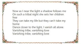 Glass Tiger - Vanishing Tribe Lyrics