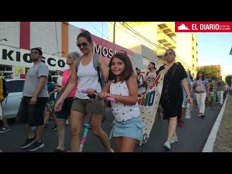 Las centrales obreras marcharon en Santa Rosa contra la reforma laboral