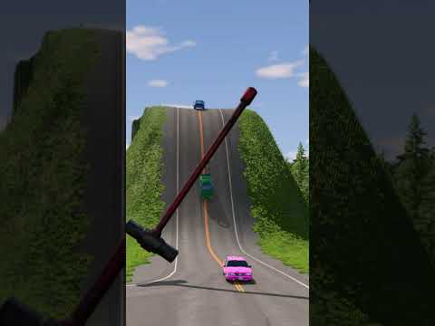 How many cars can pass #286 #beamngdrive