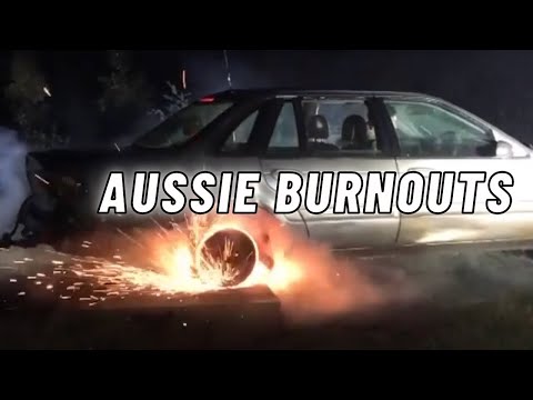 AUSSIE BURNOUTS COMPILATION