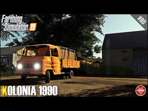 SELLING EGGS, PIGS, TAKING CARE OF ANIMALS, FARM MAINTENANCE ⭐ Kolonia 1990 # ⭐ FS 19 Timelapse