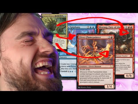 YOU CHOOSE = YOU LOSE. THE FLAME PAINTER MORAUG LOCK! Combo Standard MTG Arena