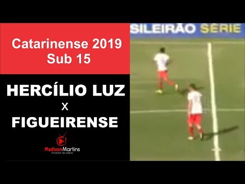 Hercílio Luz x Figueirense - Campeonato Catarinense Sub 15 - 2019
