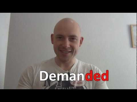 English Pronunciation: Words Ending in -ed (i.e: asked)