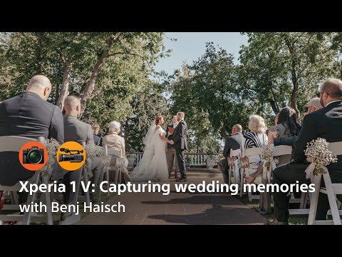 Xperia 1 V: Capturing wedding memories with Benj Haisch