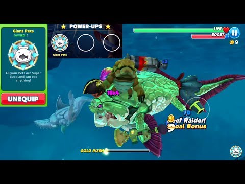 Giant Pets (power up) Big Momma - Hungry Shark World