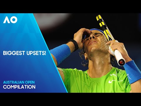 The Greatest Upsets Ever in Tournament History! | Australian Open