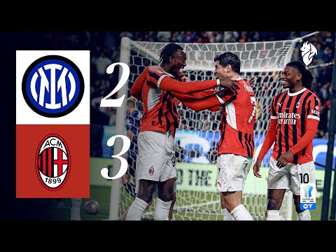 SUPER MILAN, SUPERCOPPA CHAMPIONS! 🏆🔴⚫ | Inter 2-3 AC Milan | Highlights
