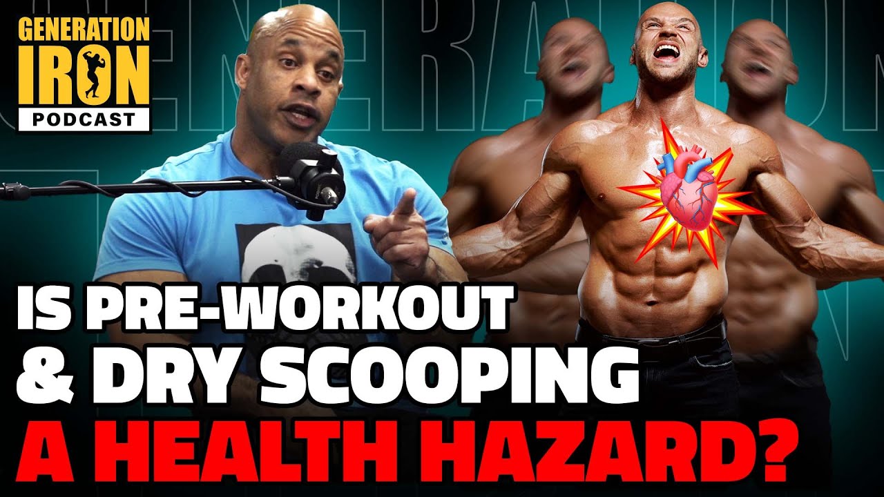Victor Martinez Reacts: Is Pre-Workout & Dry Scooping A Hazard For Your Health? | GI Podcast