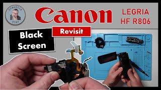 REVISIT | Canon Legria HF R806 Camcorder with NO IMAGE/Black Screen | Can I FIX It? | eBay Repair