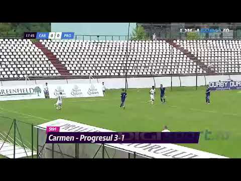 Carmen - Progresul 2005 3-1. Echipa lui Iftodi a început bine lupta pentru calificare în Liga 3
