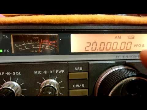 WWV (US NIST Time Station)  received in Brazil in 5/10/15/20 and 25 mhz...