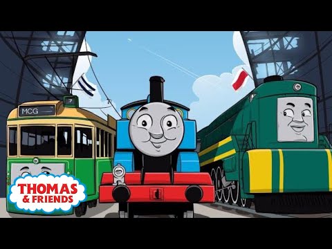 Thomas Goes to the AFL Grand Final! | Thomas' Aussie Football Adventure | Thomas & Friends - Kids TV Series, Kingdom Kids Zone - Thomas & Friends