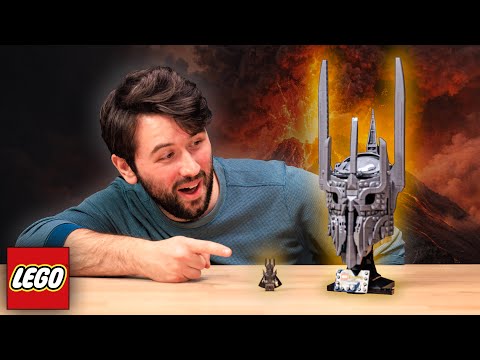 LEGO Lord of the Rings Sauron Helmet REVIEW | Set 11373