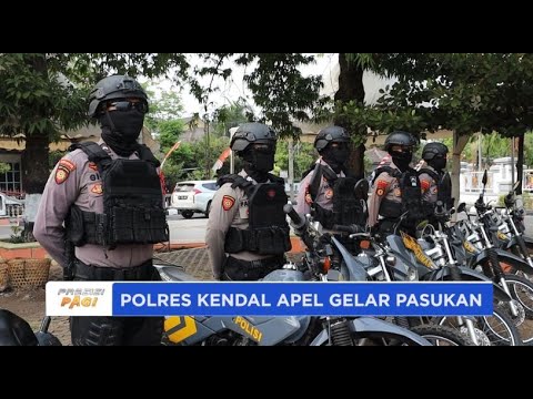 POLRES KENDAL APEL PENGAMANAN PILKADA