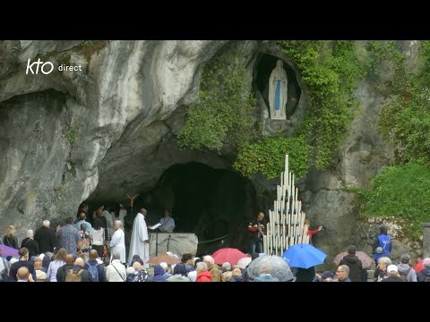 Chapelet du 15 juin 2025 à Lourdes