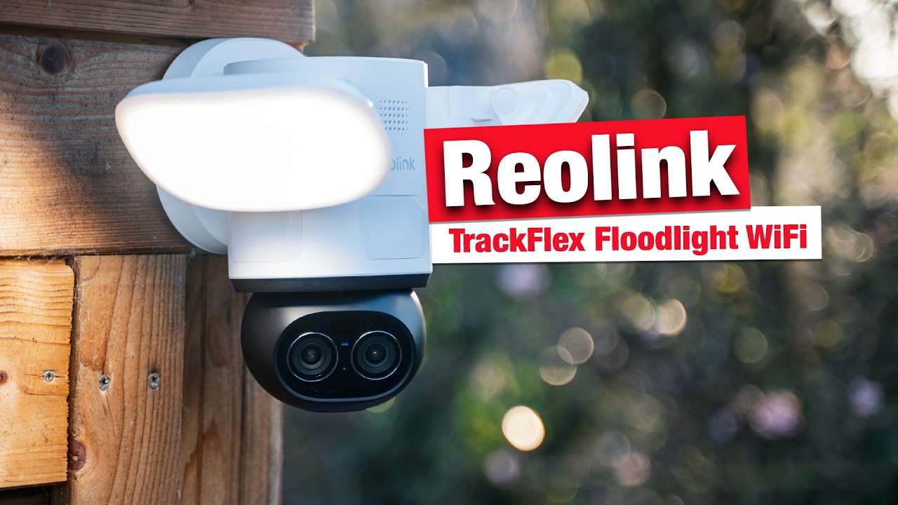 Reolink TrackFlex Floodlight WiFi - Flutlicht & duale Überwachungskamera mit Tracking