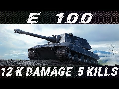 E100. 12 000 DAMAGE  5 KILS.