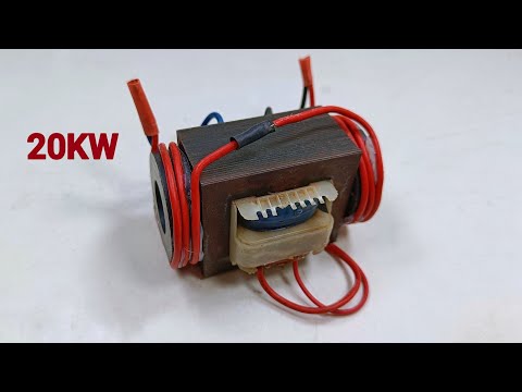 Free Energy Generator 20KW 240v Amazing Powerful Electricity with Coper wire use Magnetic idea