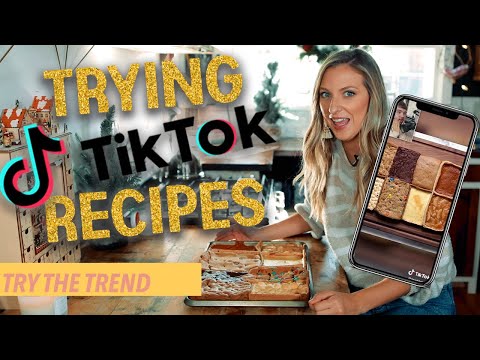 I Tried Making VIRAL TikTok Holiday Recipes! | Try The Trend