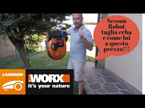 Robotas vejapjovė Worx Landroid M500 Plus WR165E video