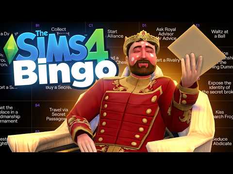 Sims Bingo Competition with SpringSim - Twitch Rivals