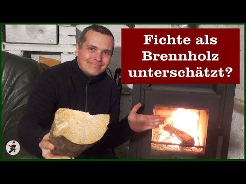 Is spruce underestimated as firewood?