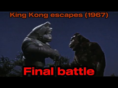 King Kong escapes (1967)   Final Battle