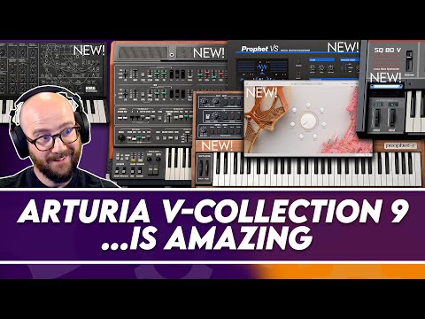 Trying all Arturia V-Collection 9's NEW instruments! | In the Box | Gear4music Synths & Tech