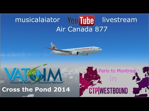 VATSIM's Cross the Pond Westbound 2014