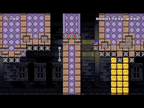 Super Mario Maker: Ghost Mansion: Evil Shells (N&C) by TSMN-Kasim