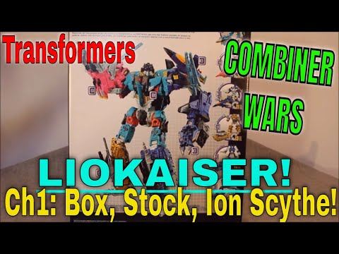 Transformers Custom CW Liokaiser, Ch1: Box, Stock Release, Ion Scythe- GotBot True Review NUMBER 644