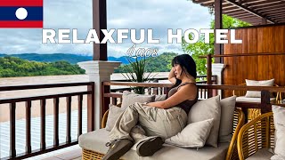 Inside Relaxful Hotel Room Tour in Luang Prabang, Laos - 4K