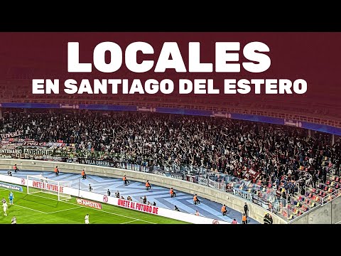"La FIESTA GRANATE en SANTIAGO DEL ESTERO | Hinchada de LANÚS vs. C. Córdoba - Copa Sudamericana IDA" Barra: La Barra 14 &bull; Club: Lanús