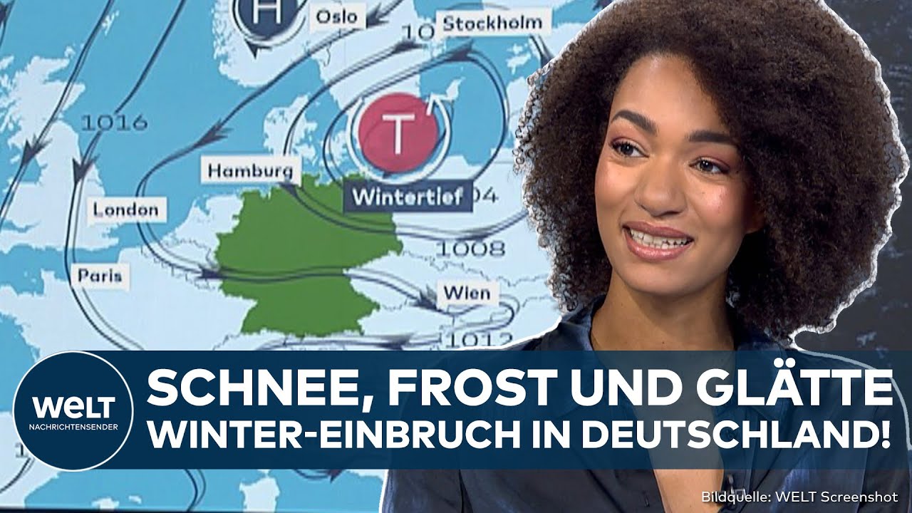 WETTER: Schnee, Frost und Glätte! Der Winter ist in vielen Regionen von Deutschland da