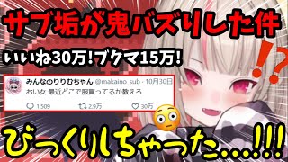 【雑談】大バズり中のりりむのサブ垢のポストについて本人が言及!!!最近裏でリアルに遊んだ、にじさんじメンバーとのエピソードトークも!!【魔界ノりりむ/切り抜き】【にじさんじ】