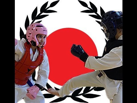 Kids Karate Sparring Kumite Practice (Fight 1)